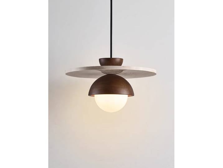 Japonais Wabi-Sabi bois Restaurant Bar suspension lampe chambre chevet couloir petite grotte pierre lustres