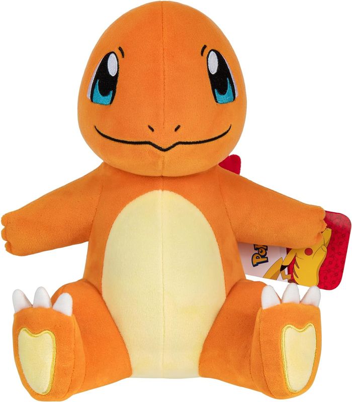 Pokemon Tyytyväinen Istuva Charmander Pehmolelu 30 cm