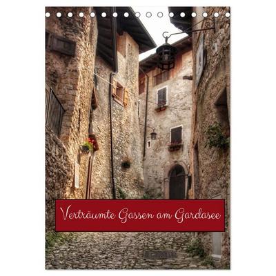 Verträumte Gassen am Gardasee (Tischkalender 2027 DIN A5 hoch), CALVENDO Monatskalender