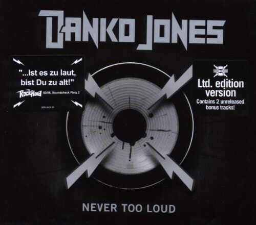 Danko Jones - Never Too Loud (Lim. Digi Pak) - Preis vom 11.10.2026 03:10:56 h