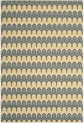 SAFAVIEH Hampton Tiana Modern Indoor/ Outdoor Waterproof Patio Backyard Rug