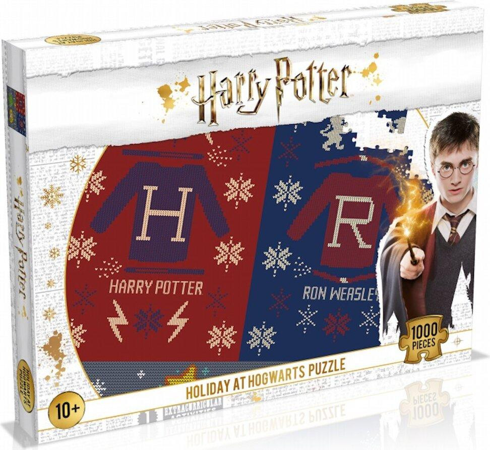 Winning Moves Harry Potter Puzzel Kerst in de Magische Wereld 1000 stukjes