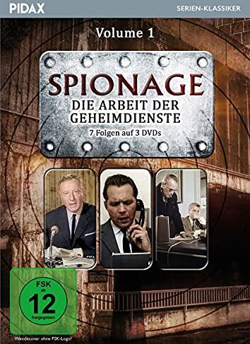 Yves Ciampi - Spionage - Die Arbeit der Geheimdienste, Vol. 1 / Die ersten 7 Folgen der spannenden Krimiserie mit Starbesetzung (Pidax Serien-Klassiker) [3 DVDs] - Preis vom 18.10.2026 19:22:15 h