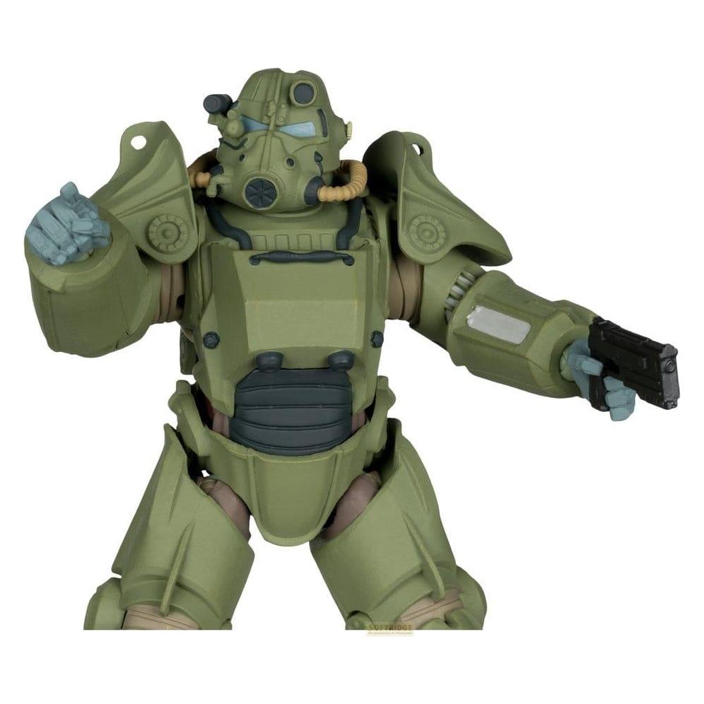 McFarlane Fallout 76 Gaming Edition figurine T-45 Military Armor (Red Platinum Edition) 20 cm (MCF11672)
