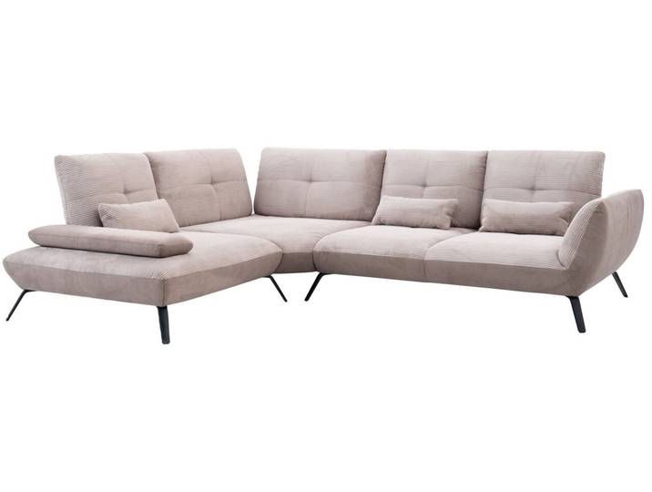 StepOne Ecksofa NEWPORT PLUS, taupe, Cord