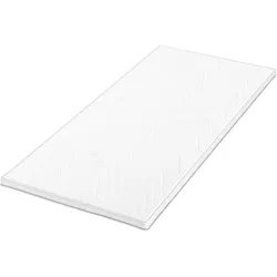 KFS-Topper LIVIN LORETO (LF 90x200 cm) - weiß - LF 90x200 cm