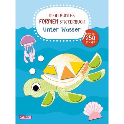 Mein buntes Formen-Stickerbuch: Unter Wasser, Taschenbuch von , Carlsen, 978-3-551-19318-6