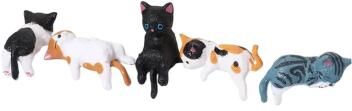 Inspire Essentials Mini Cat Figurine Decorative Desk Ornament Cute Animal Statue For Shelf And Table Decor 2