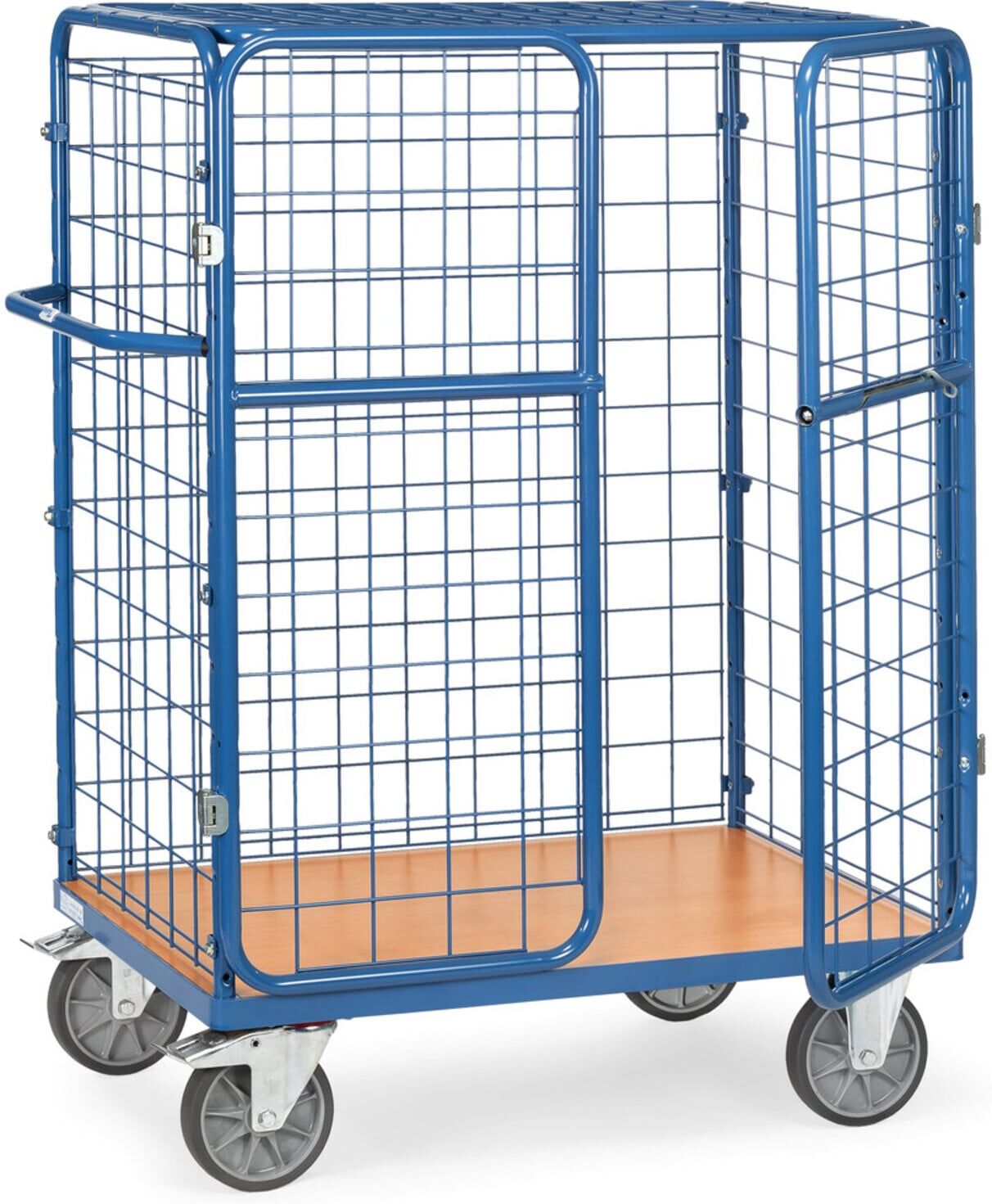 fetra Paketwagen 8482-3D DG-Wände DF-Türen Dach - Tragkraft 600kg TPE-Reifen)