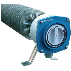 Schultze Rippenrohrheizofen Autom. 3000W 230V e RiRo a 3000E, Heizkörper, Silber