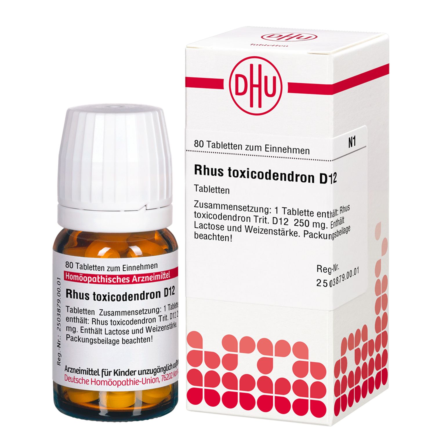 Rhus Toxicodendron D 12 Tabletten 80 St