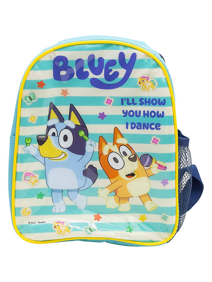 Stor Rucksack "Bluey" in Hellblau - (B)20,5 x (H)26 x (T)9,5 cm - onesize