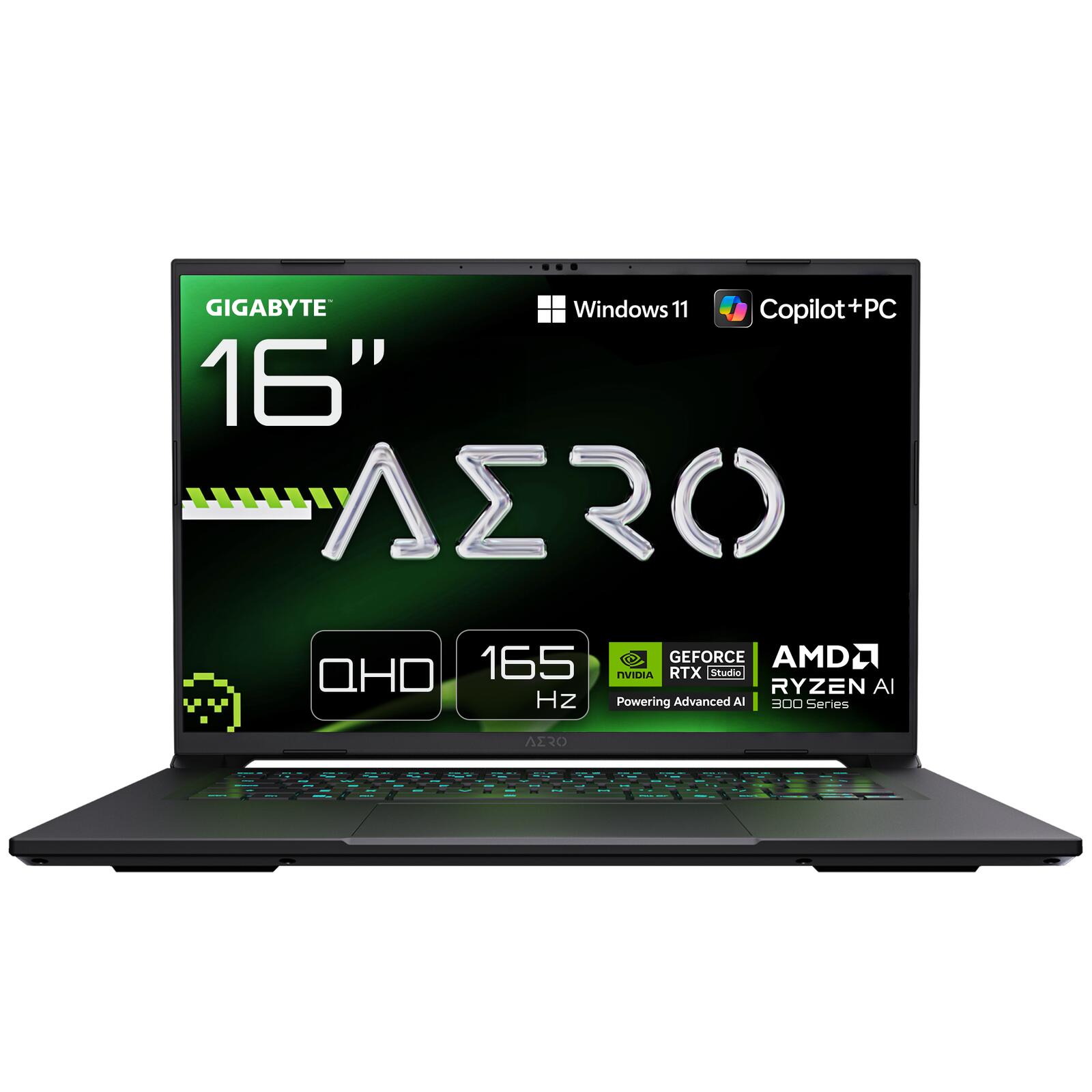 GigaByte AERO X16 1WH AMD Ryzen™ AI 7 350 Gaming Notebook 40,6 cm (16") GIGABYTE AERO X16 1WH93DEC64AH