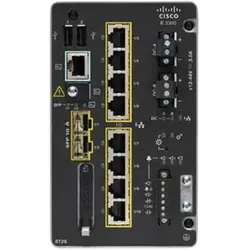 Cisco IE-3300-8T2S-E (10 Ports), Netzwerk Switch, Schwarz
