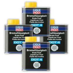 4x Bremsflüssigkeit LIQUI MOLY 3085 DOT 4 Bremsen Flüssigkeit Brake Fluid 500ml