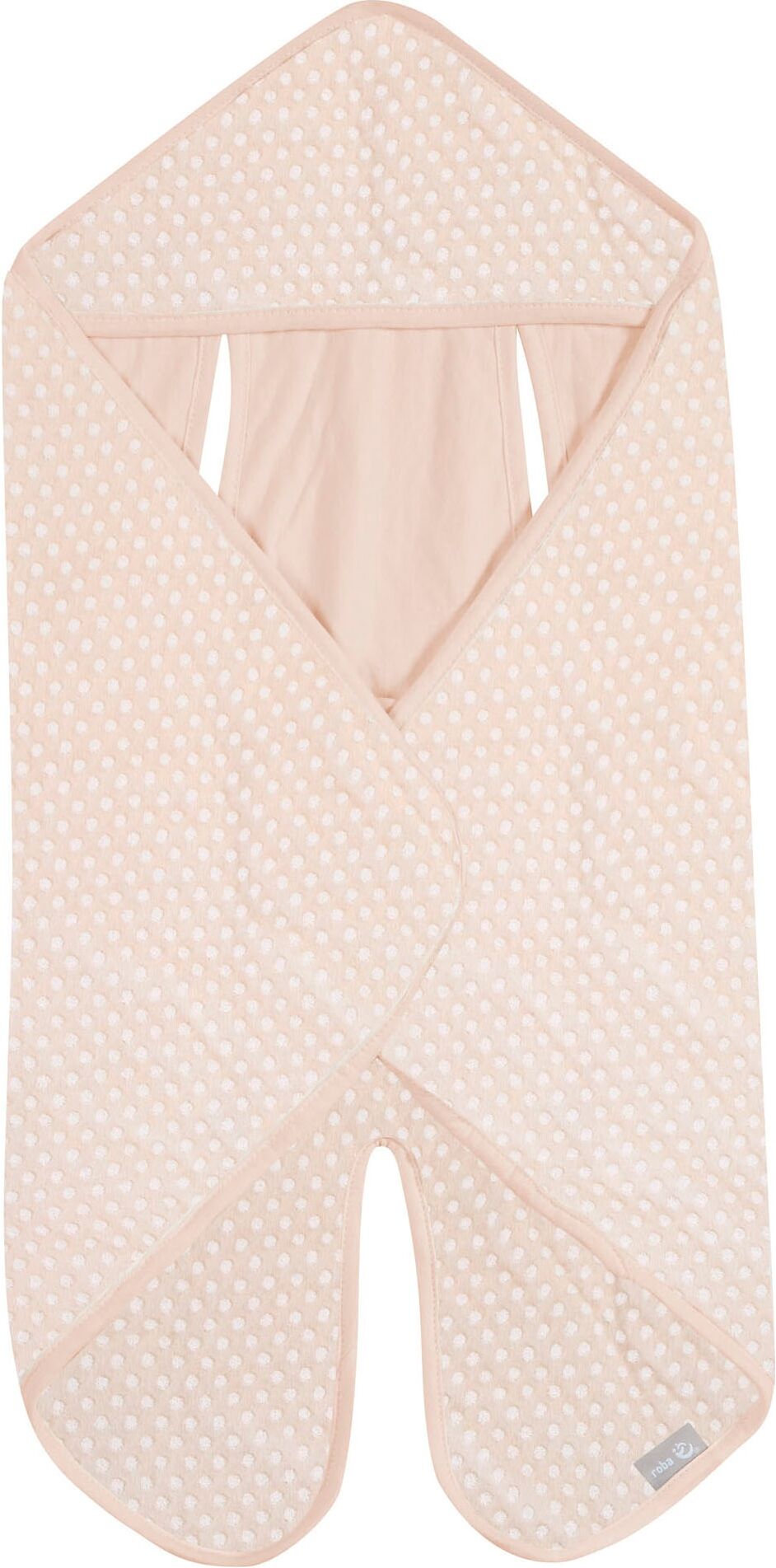Babydecke ROBA "Baby-Einschlagdecke, Frosty Almond", rosa (frosty almond), B:82,5cm L:73cm, Baumwolle, Wohndecken, Babydecke frosty almond B/L: 82,5cm x 73cm