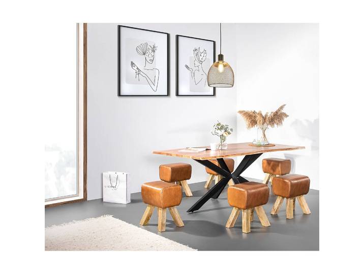 Esstisch Paladine 180 x 90cm Braun