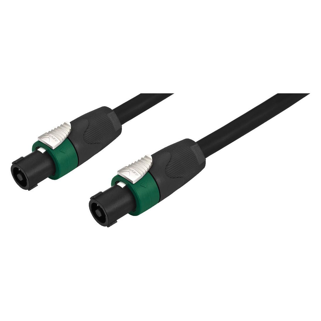 Monacor Musiker-Lautsprecherkabel (2 m, 4 mm²) (MSC-202/SW)