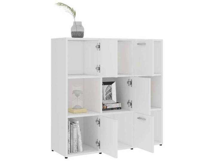 Neuf& 9886 Organisateur étagère - - CHIC Bibliothèque Blanc 90x30x90 cm Bois d'ingénierie - Design classique