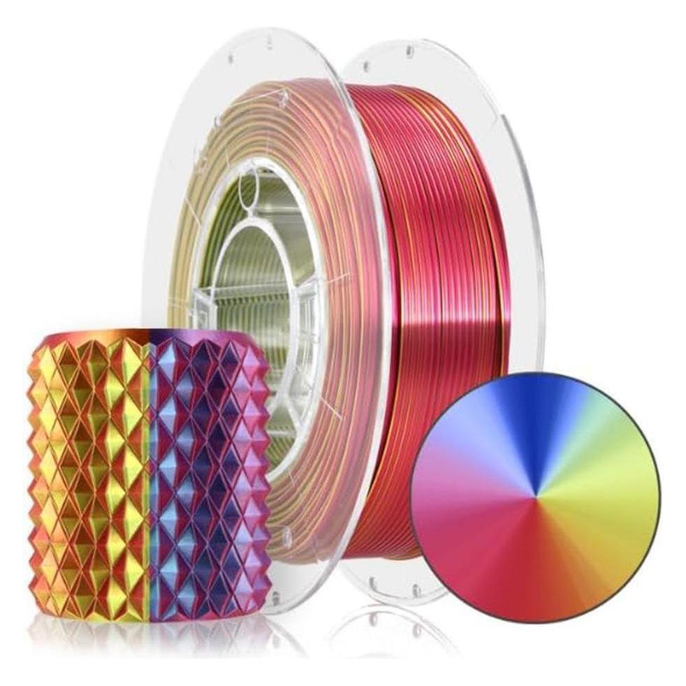 Rosa3D ROSA-PLAST Filament PLA Magic Silk 1,75mm 0,3kg - Carnival) (PLA, 300 g, 1.75 mm) (52492229)