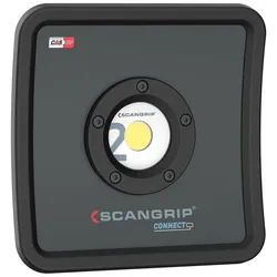 Akku-LED-Arbeitsleuchte scangrip® NOVA 2 CONNECT, Baustrahler, 12/18V, ohne Akku und Ladegerät