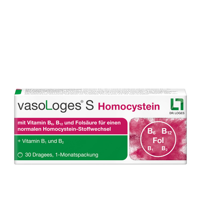 Dr. Loges + Co. GmbH VASOLOGES S Homocystein Dragees 9.15 g 11482976