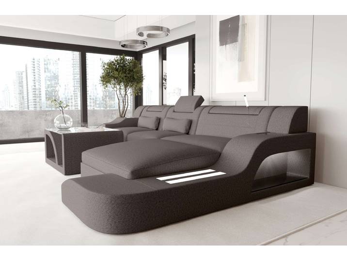 Ecksofa Palermo L Form Stoffsofa