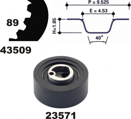 Mapco Zahnriemensatz 23509 Für Suzuki