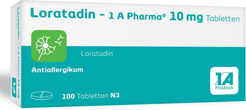 Loratadin - 1 A Pharma® Tabletten 100stk