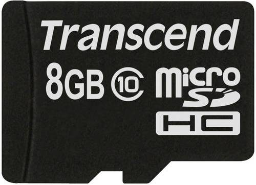 Transcend Premium microSDHC-Karte Industrial 8 GB Class 10