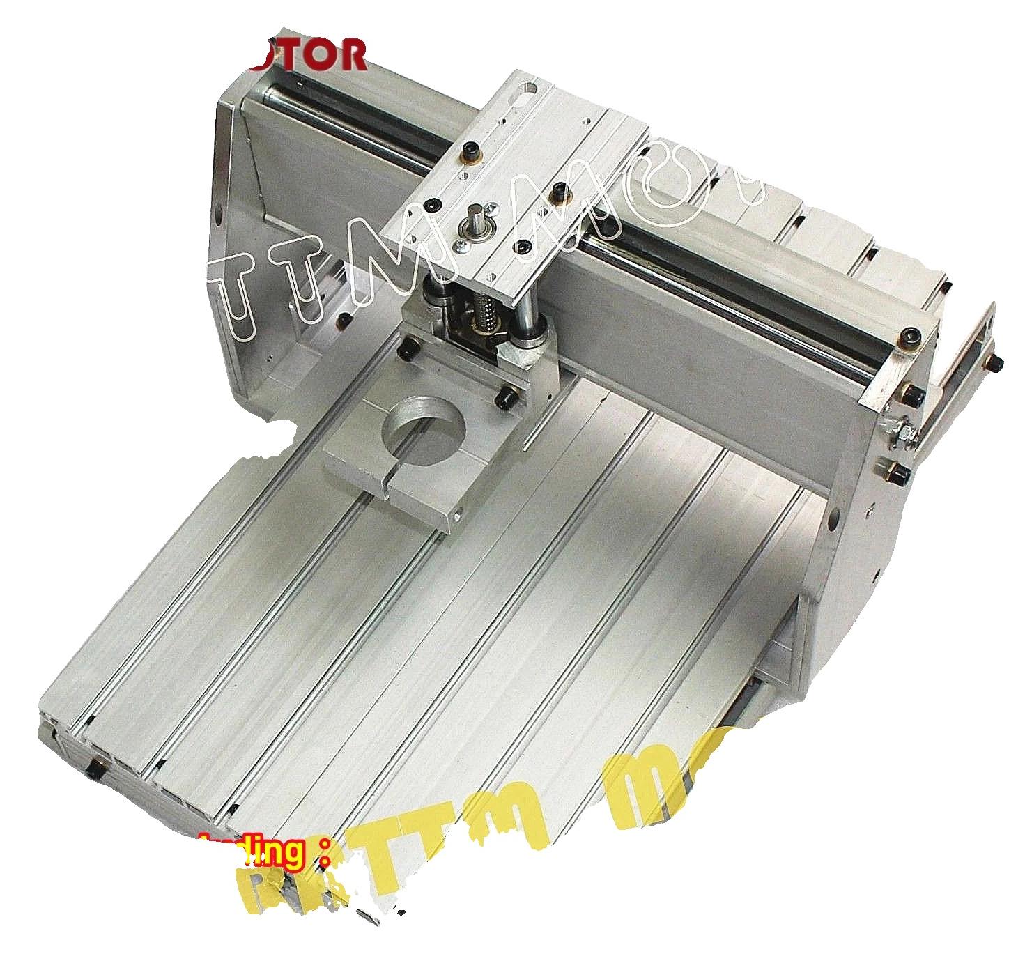 CNC-Router-Rahmenkit, kompatibel mit mehreren Modellen, robuste Aluminiumkonstruktion, 3040-43MM Klemme