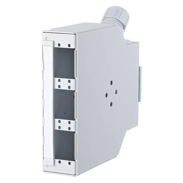 Metz Connect OpDAT REG plus - Glasfaserkabelkiste - Grau (150240000010E)