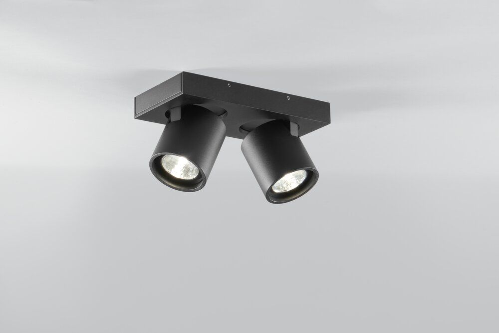 Light-Point LED-2er-Deckenstrahler FOCUS (mit Switch-Tune) schwarz 290116 5711389901165
