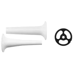 KitchenAid 5KSMSSA Wurstfüllhorn mit 2 Kegeln für 5KSMFGA