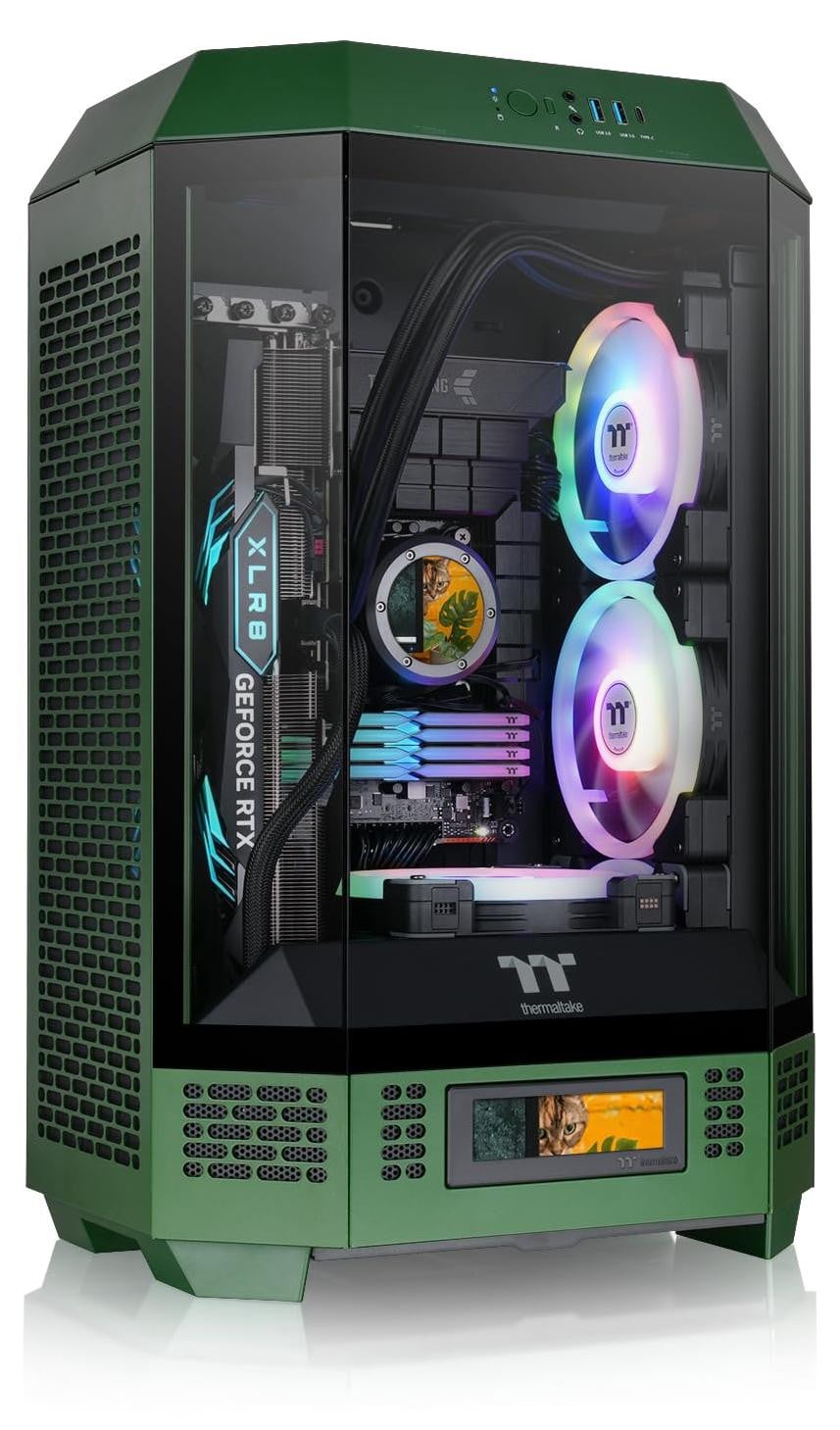 Thermaltake The Tower 300 computerbehuizing, racengroen