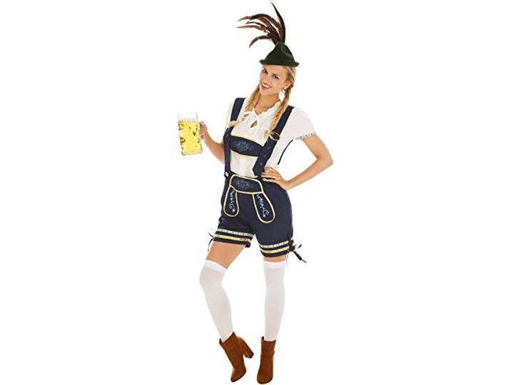 Dressforfun vrouwenkostuum traditionele set Zillertal - S