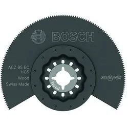 Bosch Professional Zubehör, Sägeblatt, HCS Segmentsägeblatt ACZ 85 EC Wood, 85 mm, 10er-Pack