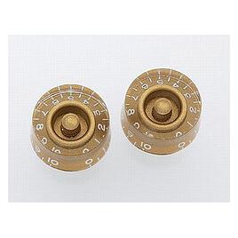 AllParts AP PK 0130-032 LP Knöpfe (2) speed gold (Instrumenten Ersatzteile) (47163787)