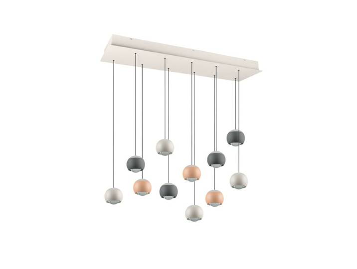 Musterring Pendelleuchte Cannon, LED, 11-flammig, inkl. Fernbedi