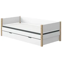 Flexa Funktionsbett Nor 90 x 200 cm Lack Weiß