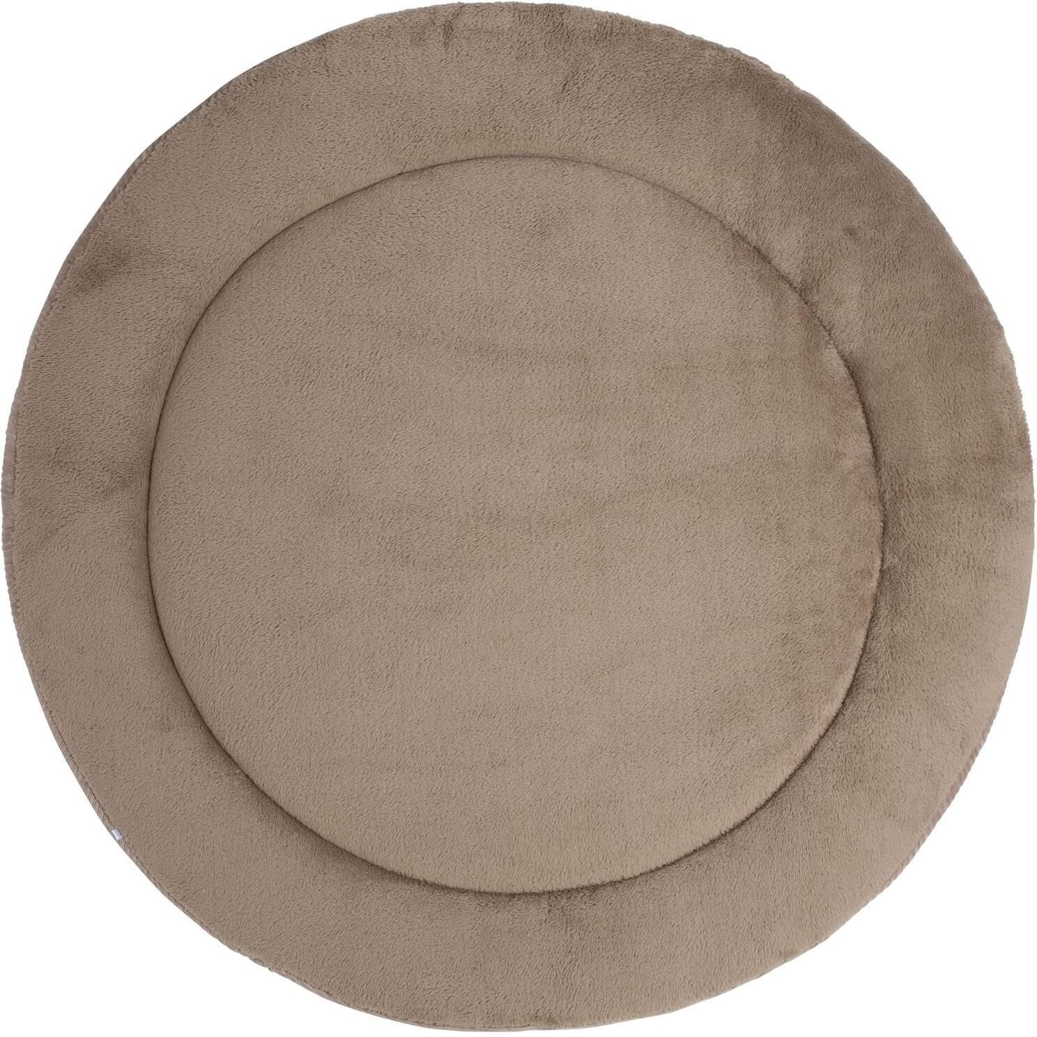 Krabbeldecke "baby's only Sense Clay – Ø90 cm", Baby, beige (ton), Obermaterial: 90% Polyester, 10% Baumwolle, Wohndecken Krabbeldecke ton Einheitsgröße