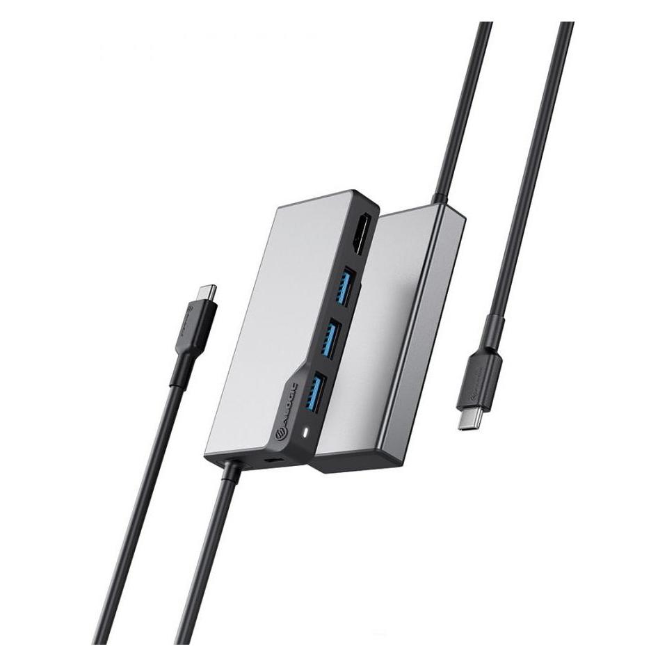 Alogic Fusion Core USB-C 5 In 1 HDMI (USB-C, 5 Ports) (UCFUHDV2-SGR)