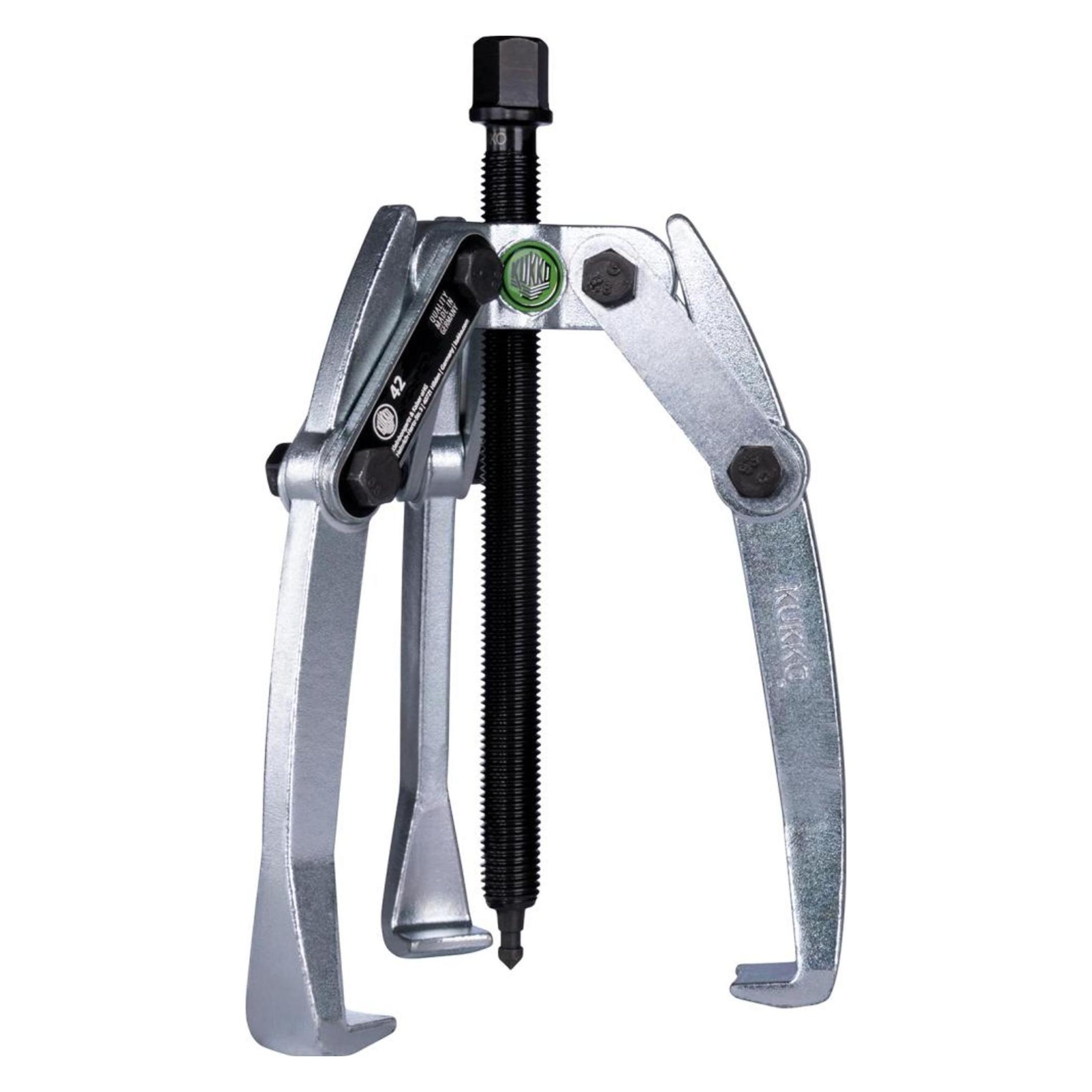 Kukko Abzieher Serie 42 3-armige Außenklemmung b.130mm Klemmung d.160mm Schwenkhaken Last 5t (42-4)
