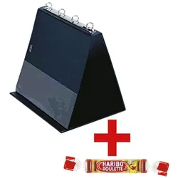 OTTO Office Tisch-Flipchart A4 quer inkl. Fruchtgummi »Roulette« schwarz, 26.5x32 cm
