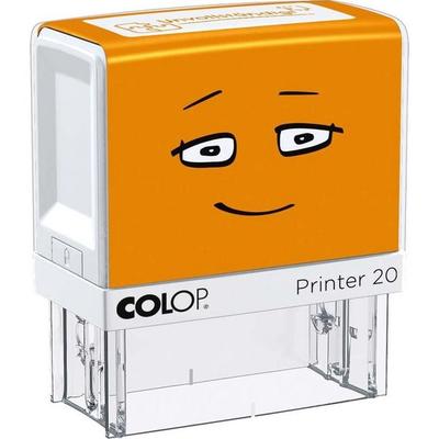 COLOP NIO School Motivations-Stempel, unvollständig, Abdruckfarbe shiny orange, 38 x 14mm