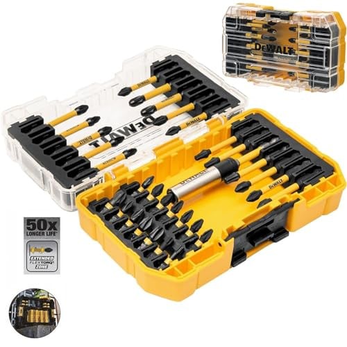 DeWALT 25-delig FLEXTORQ Schroefbitset met TOUGH CASE - DT70730T