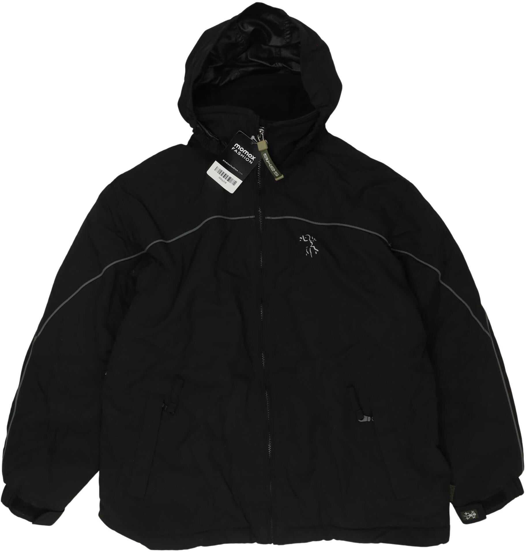 XS Exes Jungen Jacke oder Mantel, Schwarz, Gr. EU 152, Synthetik - Second Hand