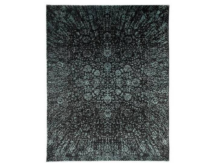 Cazaris Orientteppich Chania Flora, Grau, Türkis, Abstraktes, rechteckig, 170x240 cm, Care & Fair, für Fußbodenheizung geeignet, in verschiedenen Größen erhältlich, Teppiche und Böden, Teppiche, Orientteppiche