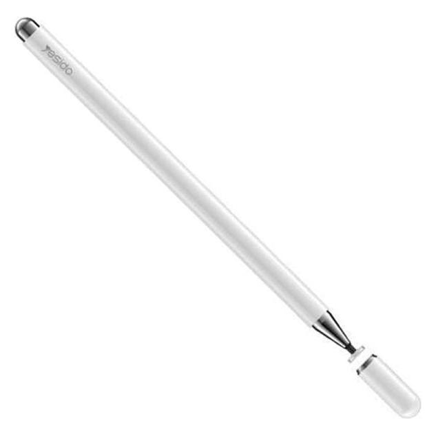 Yesido - Stylus Pen (ST03) - Aluminum Alloy, Android, iOS, Microsoft - White (56342624)