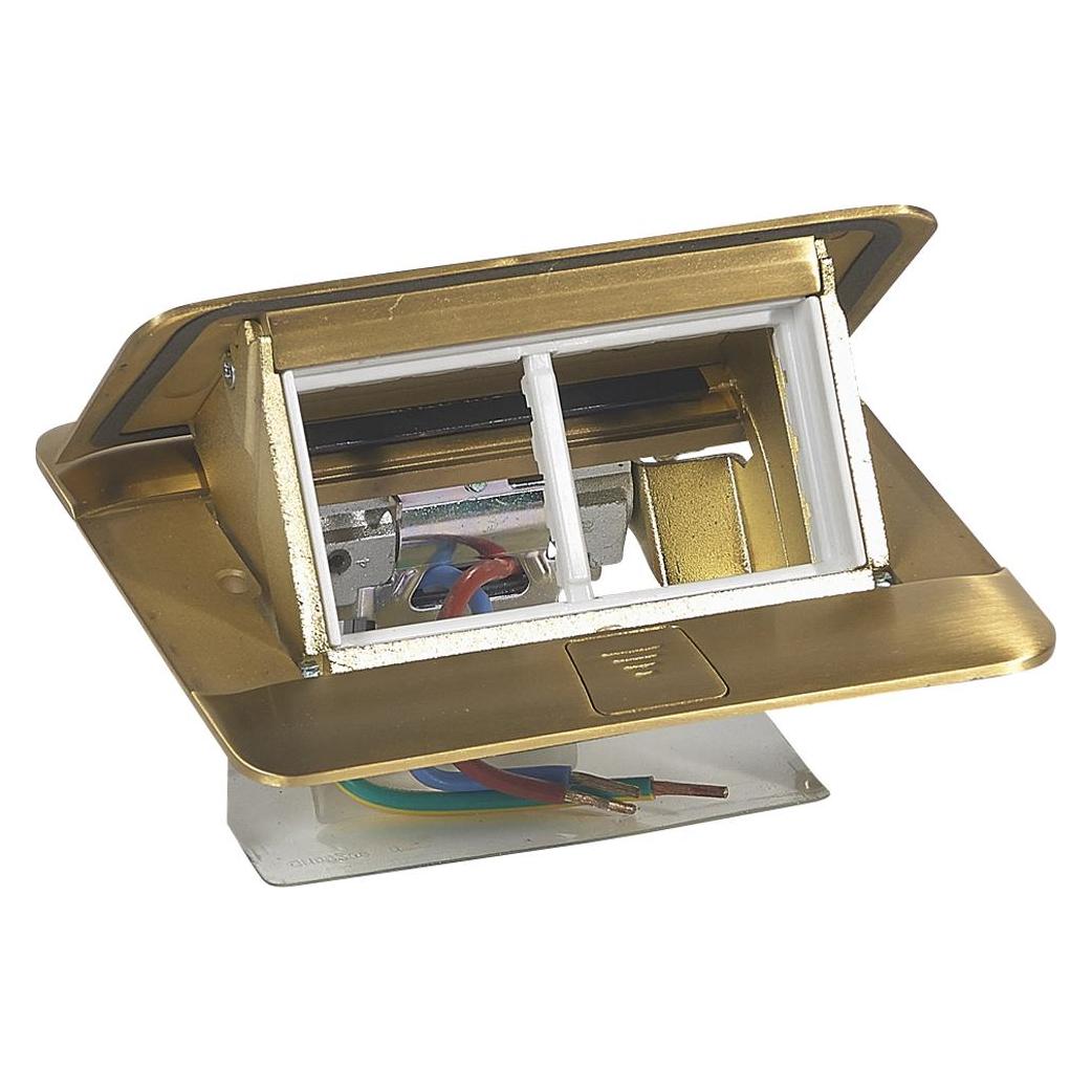 Legrand Pop-up 4 modul MESSING (54016)